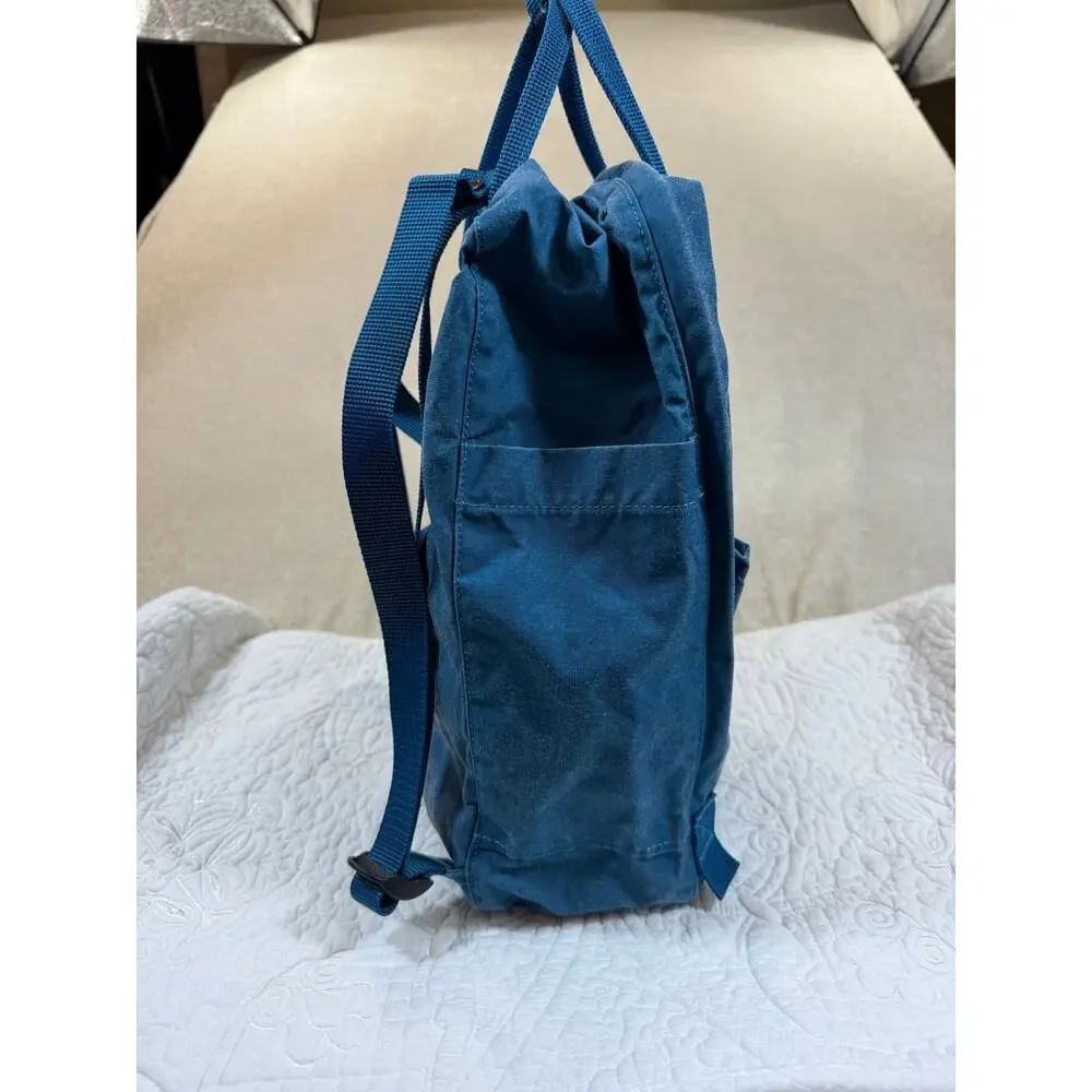 Fjallraven Blue Kanken Water Resistant Quick Dry Outdoor School Travel Backpack